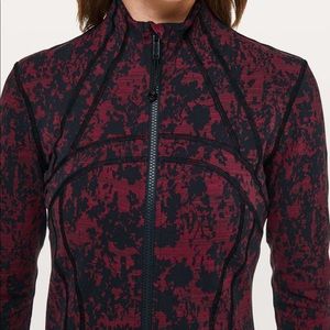 Lululemon define jacket scatter blossom jacquard